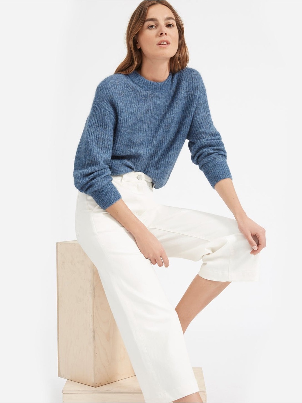 Everlane The Oversized Alpaca Crew Size: XS - Picture 8 of 8